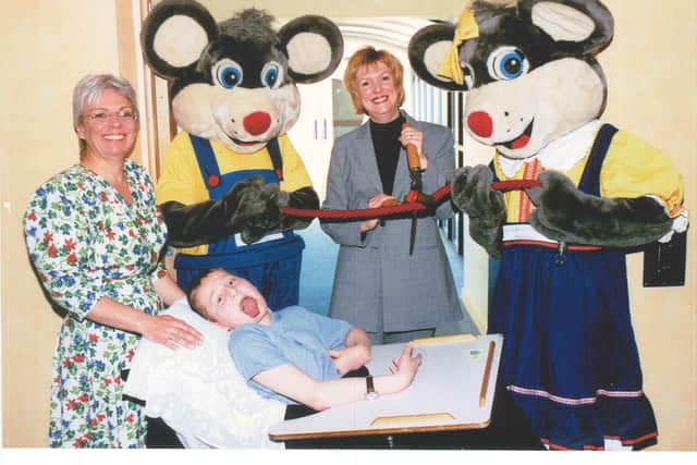 The opening of the children's hospice back in 2001. (Image provided by the hospice).