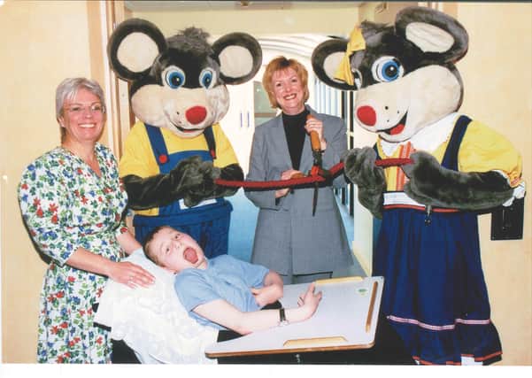 The opening of the children's hospice back in 2001. (Image provided by the hospice).