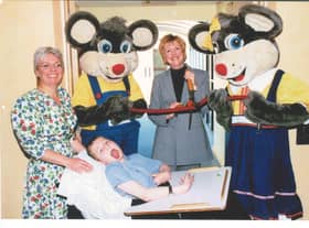 The opening of the children's hospice back in 2001. (Image provided by the hospice).