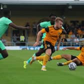 Boston United v Notts County. Photo: Oliver Atkin