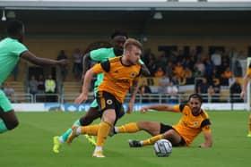 Boston United v Notts County. Photo: Oliver Atkin
