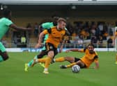 Boston United v Notts County. Photo: Oliver Atkin