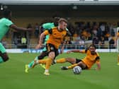 Boston United v Notts County. Photo: Oliver Atkin