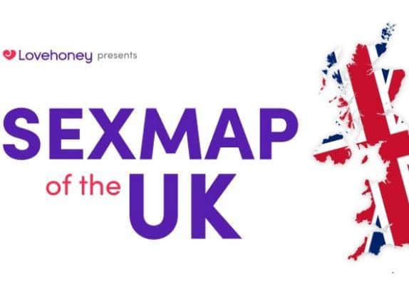 LoveHoney's UK 2021 Sex Map