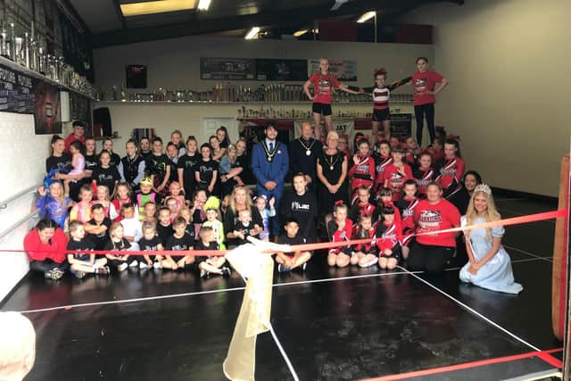 The ribbon was cut to declare Skegness Cheer and Dancy Academy officially open.