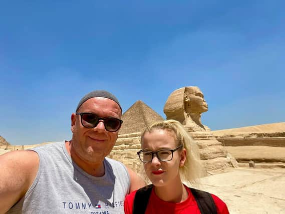 Rob and Kelly have been stranded in Egypt since January.