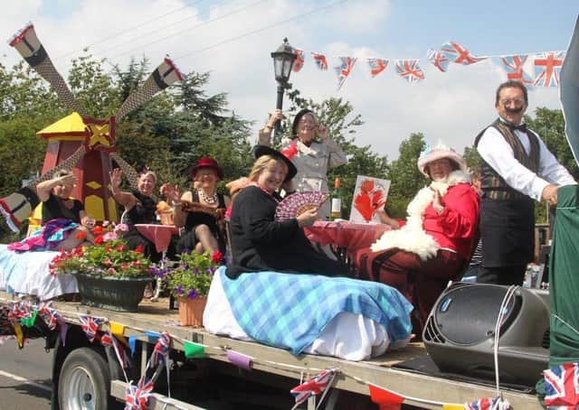 The winning Chapel Twinning Association float.