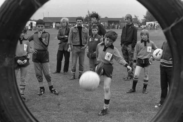 Family fun in Wyberton 40 years ago.