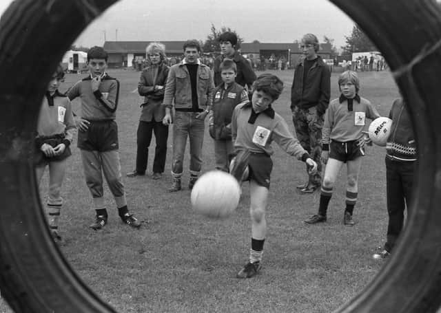 Family fun in Wyberton 40 years ago.