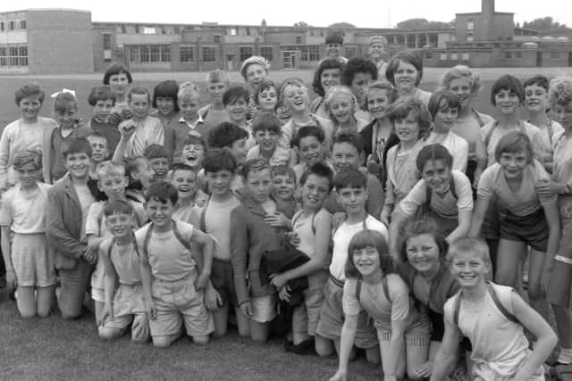 Sports day fun in Boston 60 years ago.