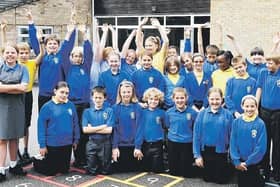 Some of the Year Six leavers at Our Lady of Good Counsel RC Primary School, Sleaford, 10 years ago.
