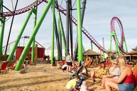 The fireworks show is being hosted on Island Beach at Fantasy Island in Skegness.