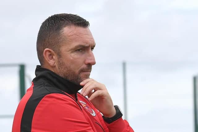 Skegness boss Nathan Collins.