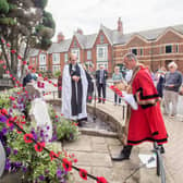 Centenary of the unveiling of Louth War Memorial. (Photo: John Aron)