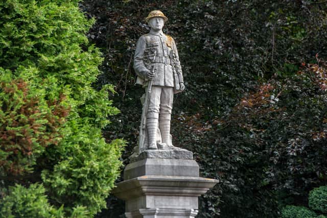 Centenary of the unveiling of Louth War Memorial. (Photo: John Aron)