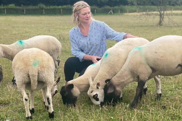 Demelza Hoban has swapped the office for the farrm EMN-210508-105215001