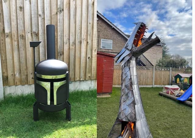 Giving stoves a sci-fi and fantasy twist ...