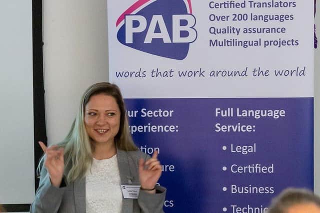 Business development manager Lelde Plesa.