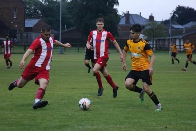 The Wongers face Grantham tomorrow. Photo: Oliver Atkin.