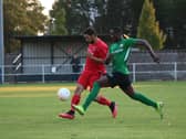 Pinchbeck United 1 Sleaford Town 1. Phot: Oliver Atkin