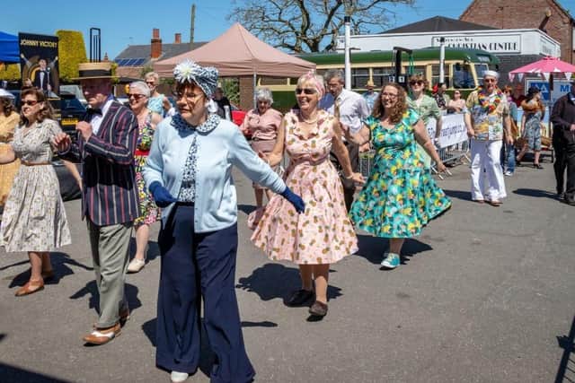 40s and 50s fun at the Vintage by the Sea Festival in Sutton-on-Sea.
