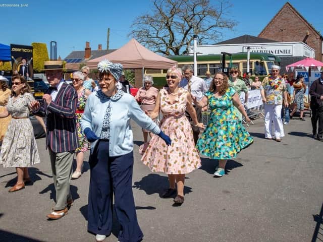 40s and 50s fun at the Vintage by the Sea Festival in Sutton-on-Sea.