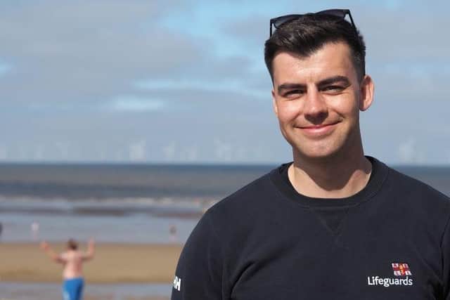 East Coast lifeguard supervisor Arun Gray.