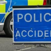 The A17 was closed at Fulbeck after two motorists suffered minor injuries in a collision.