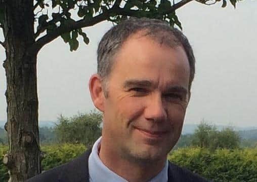 Headmaster Alistair Hopkins