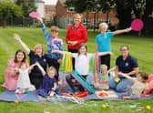 RAF Cranwell married quarters landlord, Annington, took part in an Armed Forces Playday to get youngsters playing outside. EMN-210813-165434001