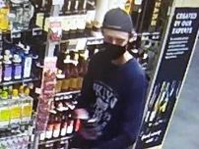 Have you seen this man? Call 101.