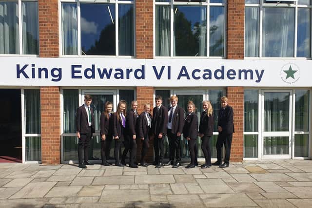 Students at  King Edward VI Academy in Spilsby have received their GCSE results.