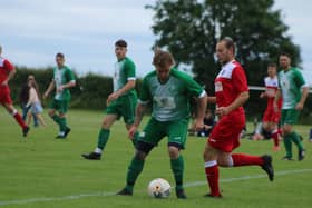 Keelby United in pre-season action. Photo: Oliver Atkin