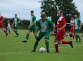Keelby United in pre-season action. Photo: Oliver Atkin