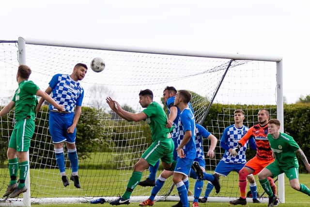 Louth Town and Wyberton will both be in action today. Photo: David Dales