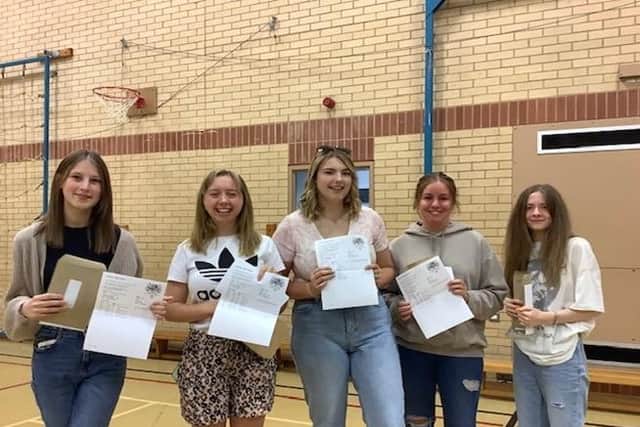 GCSE celebrations at Boston High School