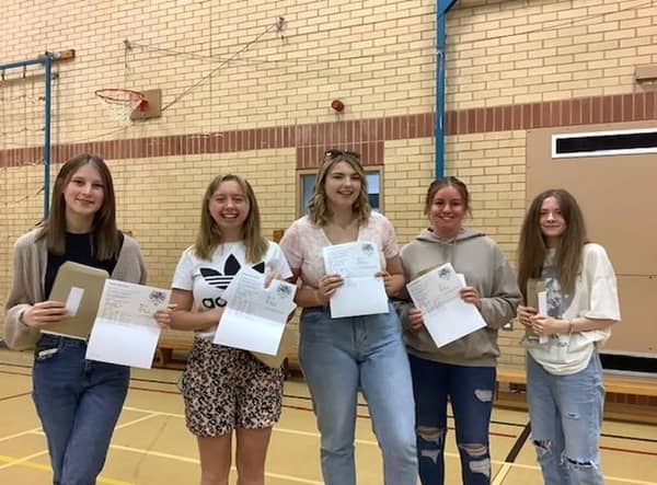 GCSE celebrations at Boston High School