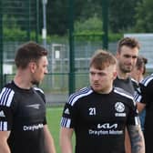 Boston United's squad kick off their season on Saturday. Photo: Oliver Atkin