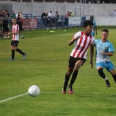 Gainsborough Trinity beat Lincoln City in the last round. Photo: Oliver Atkin