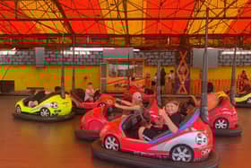 Underprivileged children from Nottingham were treated to a free day out at 
Fantasy Island in Ingoldmells.