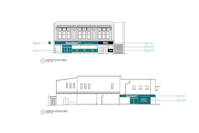 Documents submitted to the council with branding not just for Poundland, but Pep&Co too.