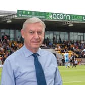 Boston United chairman David Newton. Photos: Oliver Atkin