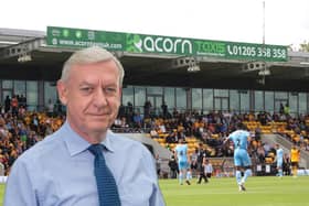 Boston United chairman David Newton. Photos: Oliver Atkin