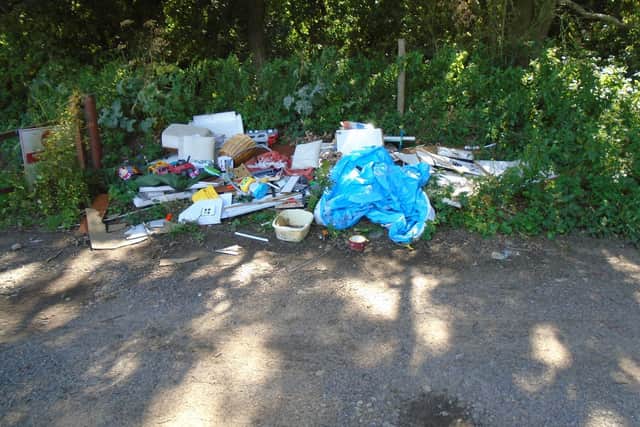 Calls for tougher fly-tipping sentences.