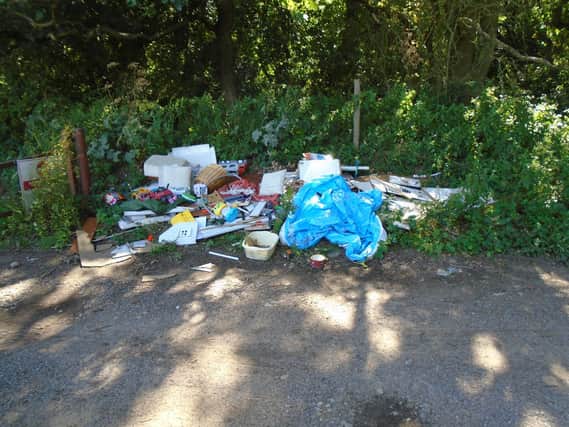 Calls for tougher fly-tipping sentences.