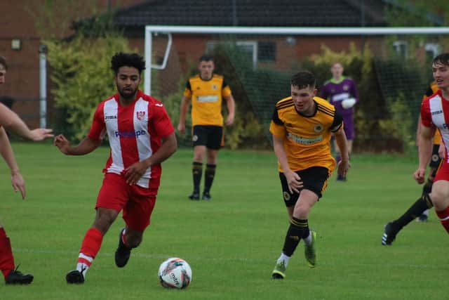 Horncastle Town will face Lincoln United DS on Wednesday. Photo: Oliver Atkin