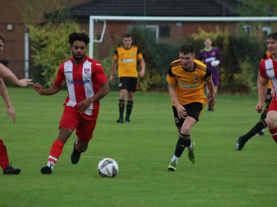 Horncastle Town will face Lincoln United DS on Wednesday. Photo: Oliver Atkin