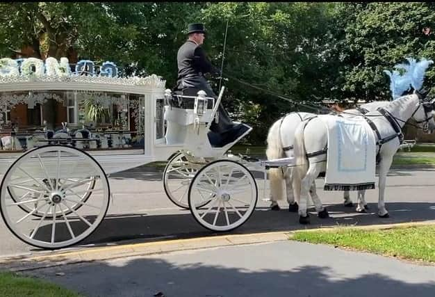 The funeral service has taken place for baby Archie.