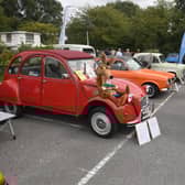Sleaford historic car and motorcycle show in 2019. EMN-190909-171631001