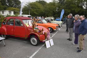 Sleaford historic car and motorcycle show in 2019. EMN-190909-171631001